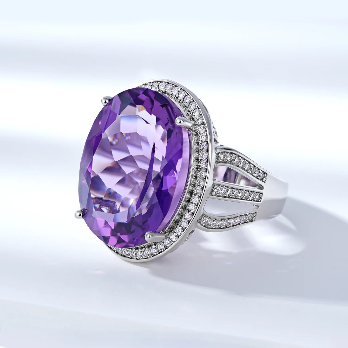 Amethyst Allure Ring