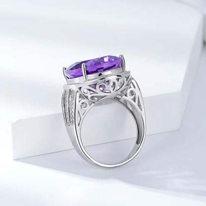 Amethyst Allure Ring