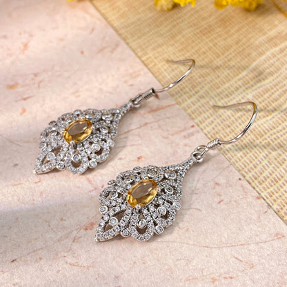 Citrine Nest Earrings