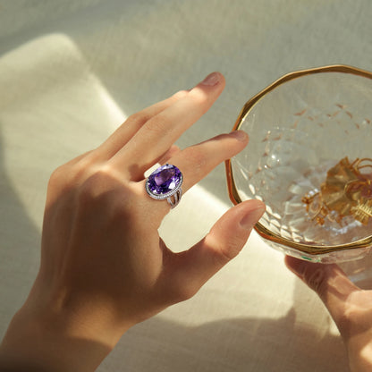 Amethyst Allure Ring