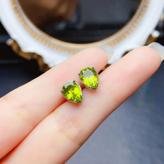 De Olivine Earrings