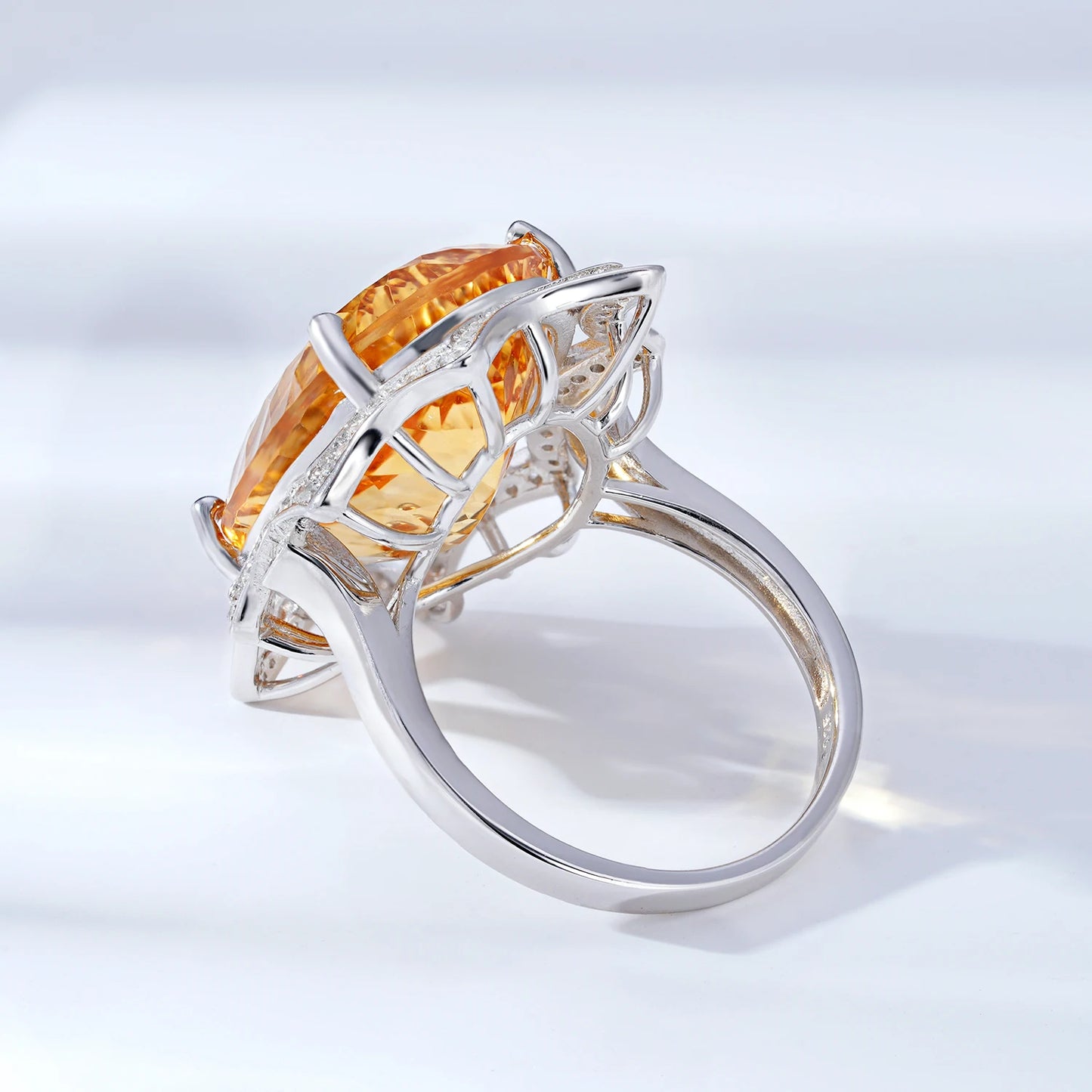 Solstice Citrine Ring