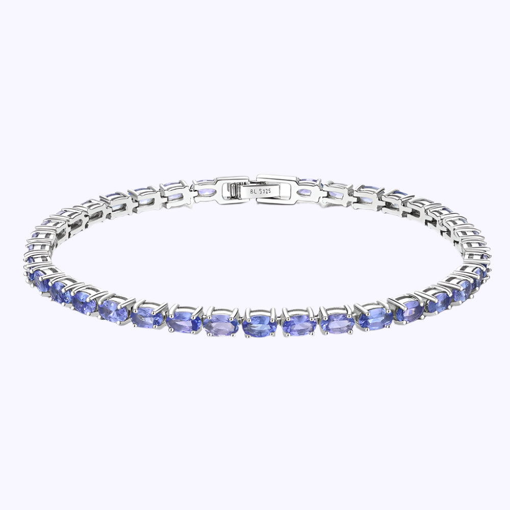 Riviera Tanzanite Tennis Bracelet