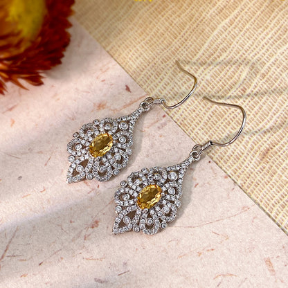 Citrine Nest Earrings