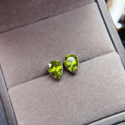 De Olivine Earrings