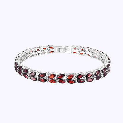 Empress Garden Garnet Bracelet