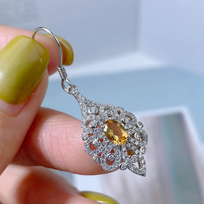 Citrine Nest Earrings